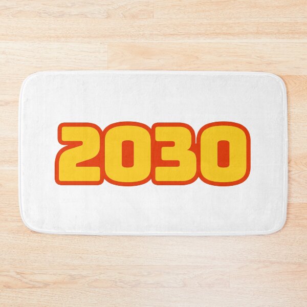 Item preview, 2030, Bold Yellow and Orange Outline designed and sold by Memes N Lore .