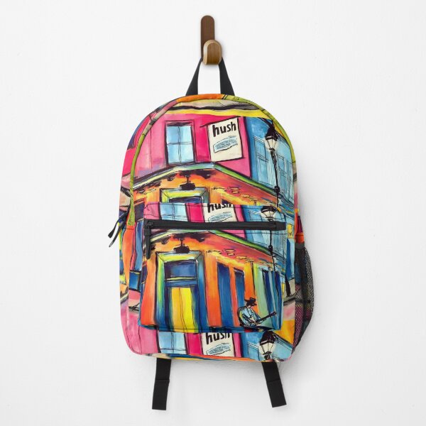 Item preview, Bring the Streets to Life - A Vibrant Abstract Celebration of Guitar Music Urban Energy and Hush Bar designed and sold by OlfactoART Studio.