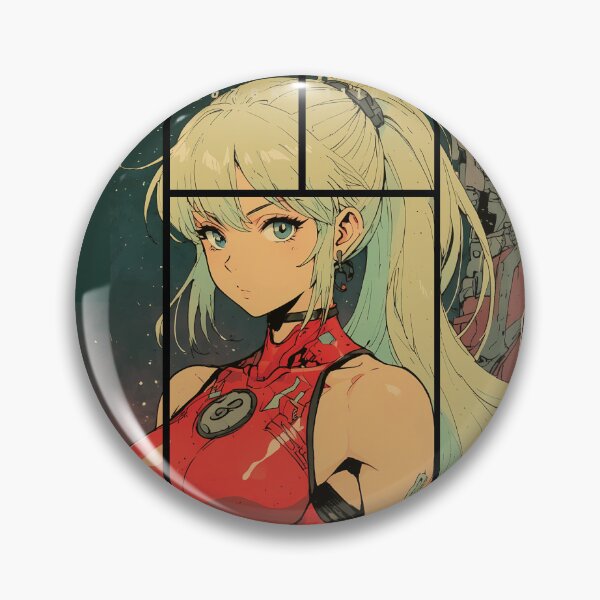 Item preview, anime cyborg girl 2 designed and sold by BOZGO.
