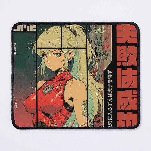 Item preview, anime cyborg girl 2 designed and sold by BOZGO.