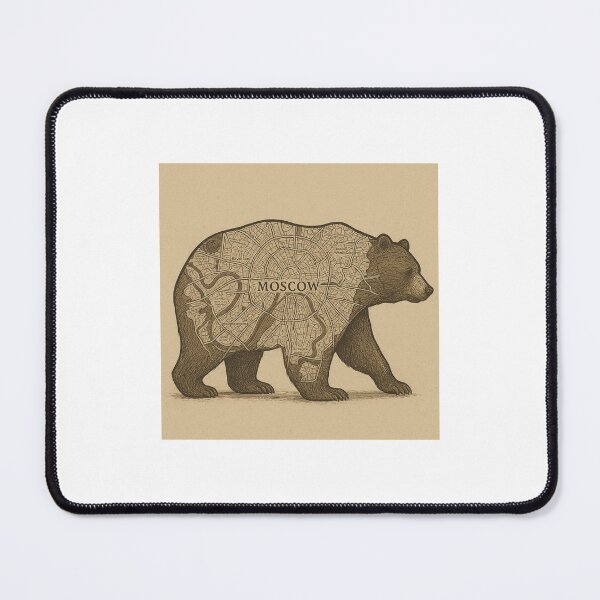 Item preview, Moscow Bear – The City Within the Beast designed and sold by Elham Bazyar.
