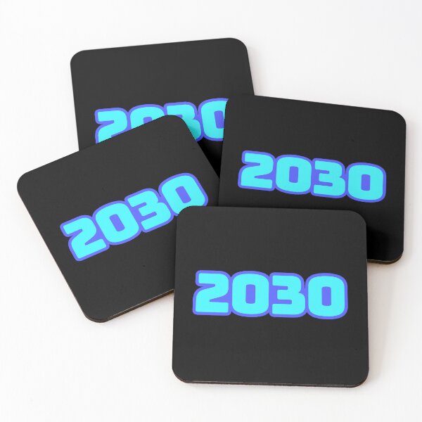 Item preview, 2030, Bold Blue Outline designed and sold by Memes N Lore .