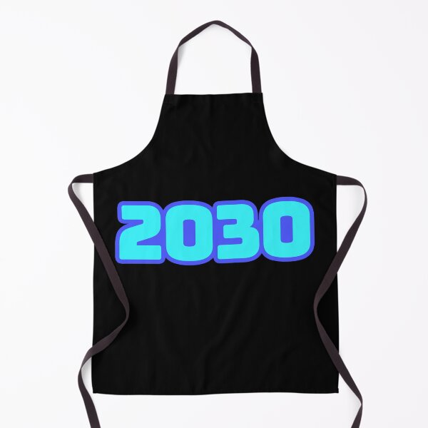 Item preview, 2030, Bold Blue Outline designed and sold by Memes N Lore .