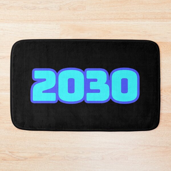 Item preview, 2030, Bold Blue Outline designed and sold by Memes N Lore .