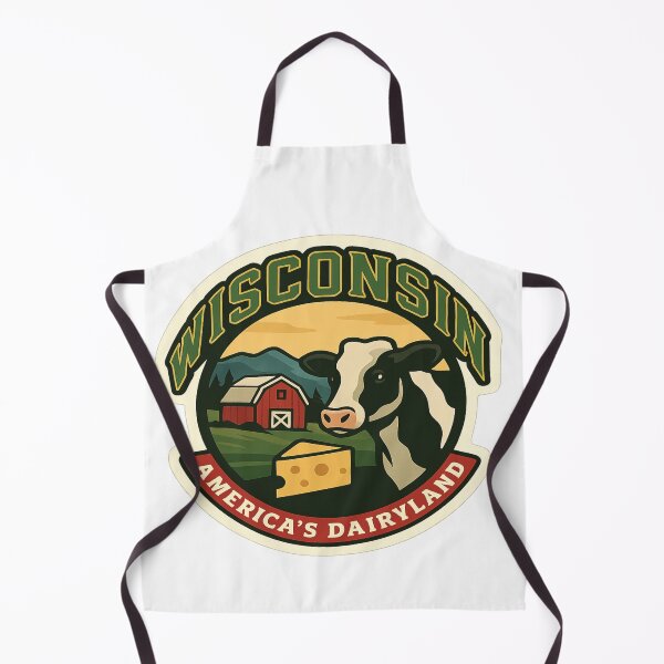 Item preview, Wisconsin - America's Dairyland designed and sold by GnuArt.