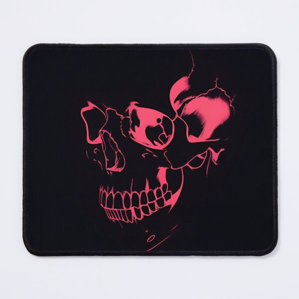 Item preview, Neon Pink Skull – Minimalist Dark Art Illustration designed and sold by A L O N E.