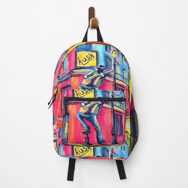 Item preview, Bring the Streets to Life - A Vibrant Abstract Celebration of Guitar Music Urban Energy and Color designed and sold by OlfactoART Studio.