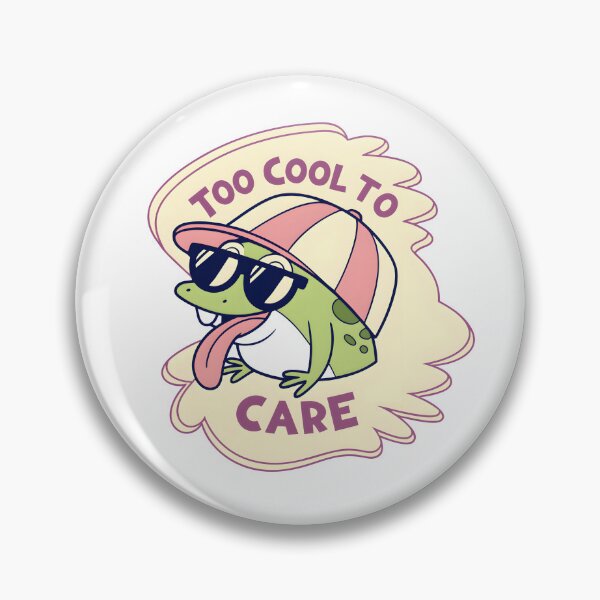 Item preview, Cool Frog Meme designed and sold by Fadi Alyaldani.