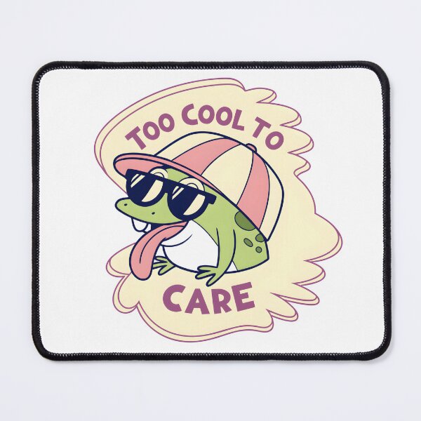 Item preview, Cool Frog Meme designed and sold by Fadi Alyaldani.