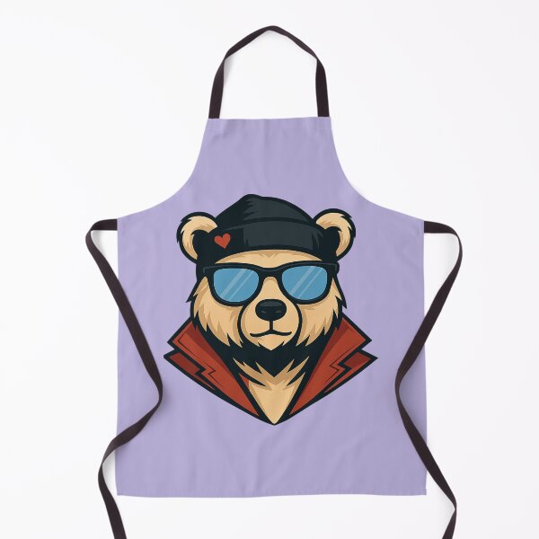 Item preview, Cool Red Bear. Ours cool en rouge designed and sold by Drawingshirts.