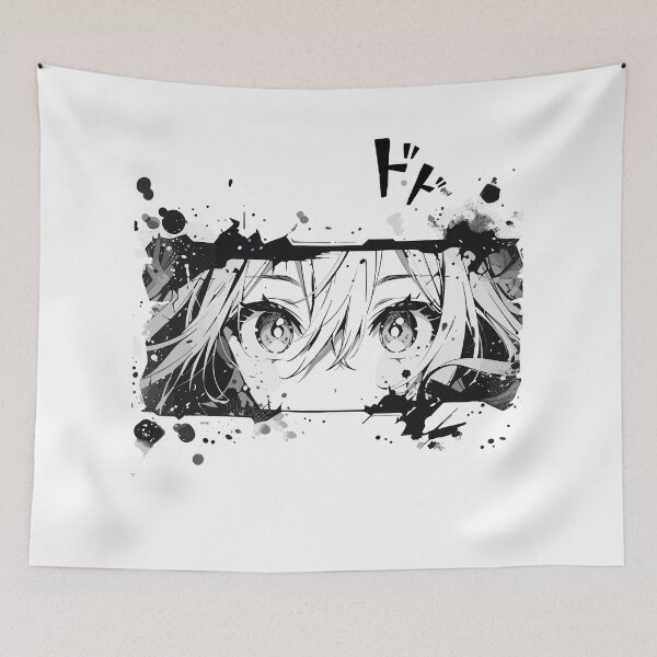 Item preview, Anime black and white eyes designed and sold by 7BRiver.