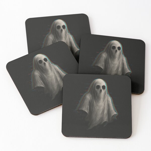Item preview, Echo Glitch Ghost – Horror Spirit in RGB Distortion designed and sold by Meandmyshop.