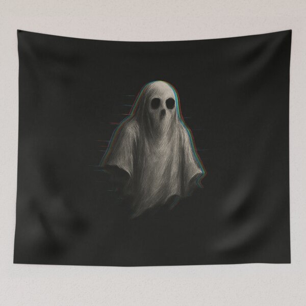 Item preview, Echo Glitch Ghost – Horror Spirit in RGB Distortion designed and sold by Meandmyshop.