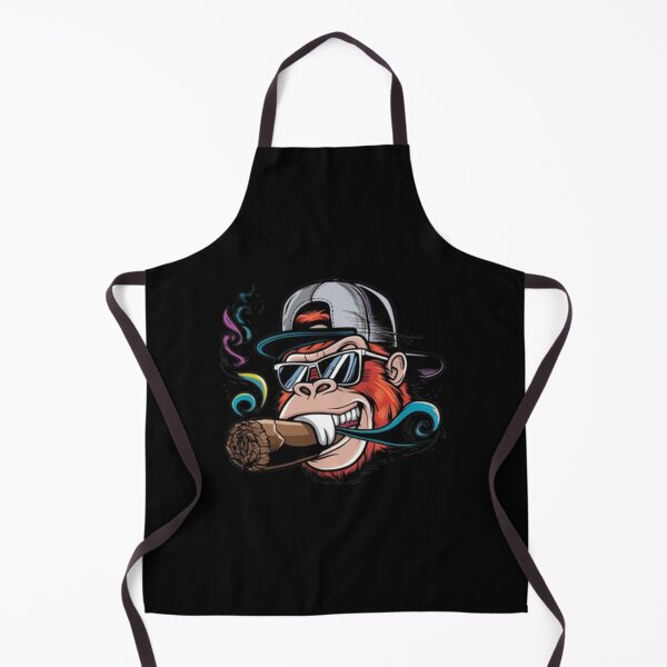 Item preview, Gangster Gorilla Smoking Cigar Cool Urban Alpha Art designed and sold by DUMEJE.