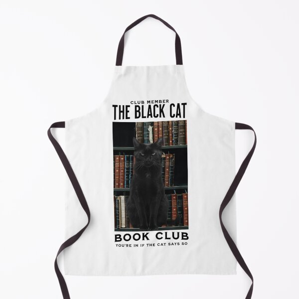 Item preview, The Black Cat Book Club Member designed and sold by Rich Summers Art.