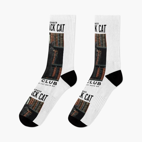 Item preview, The Black Cat Book Club Member designed and sold by Rich Summers Art.