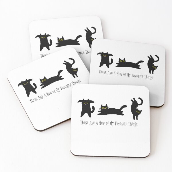 Item preview, A Mew of My Favorite Things: Black Cats designed and sold by Rich Summers Art.