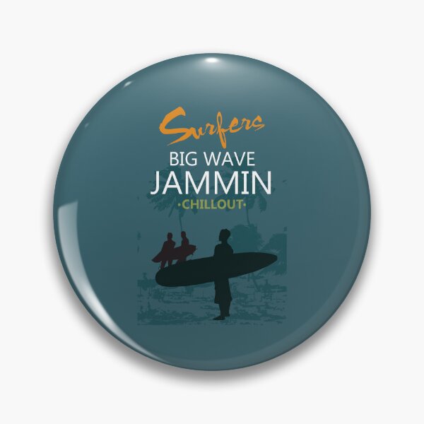 Artikelvorschau, Jammin Surfing Beach Vibe – Retro-Surf-Art & Ocean Groove-Design entworfen und verkauft von DreamFlux.