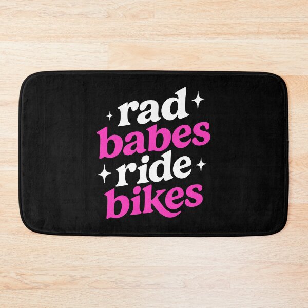 Item preview, Rad Babes Ride Bikes - Motorcycle - Street Bikes - Text Only designed and sold by RaceDayRags.
