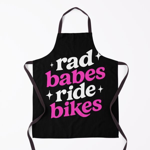 Item preview, Rad Babes Ride Bikes - Motorcycle - Street Bikes - Text Only designed and sold by RaceDayRags.