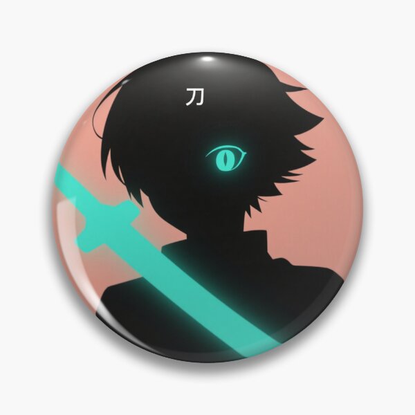 Item preview, Minimalist katana with anime character design designed and sold by OniiShope.