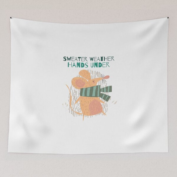 Item preview, Sweater Weather: Hands Under, Hearts On Fire designed and sold by GGNorth2.