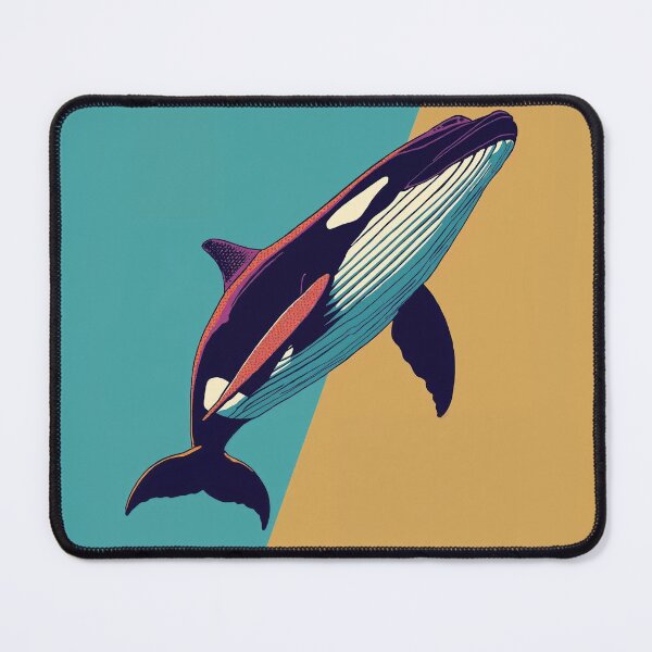 Item preview, Flying Whale Popart designed and sold by Pivi's Design.