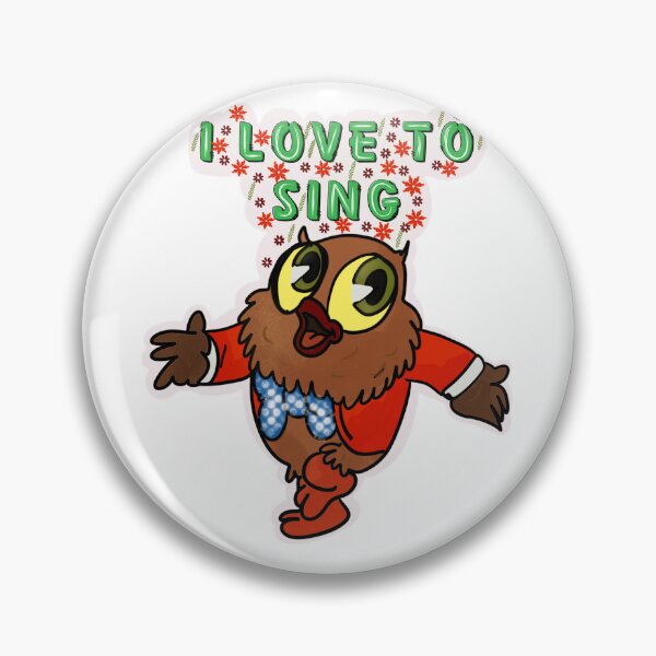 Item preview, Owl Jolson | I Like to Sing | Vintage Cartoon Inspired Design designed and sold by AnnanArt.