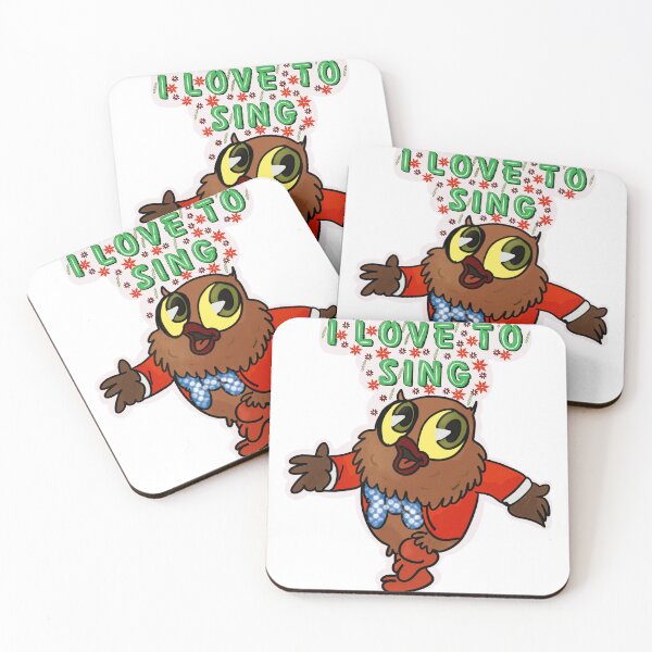 Item preview, Owl Jolson | I Like to Sing | Vintage Cartoon Inspired Design designed and sold by AnnanArt.