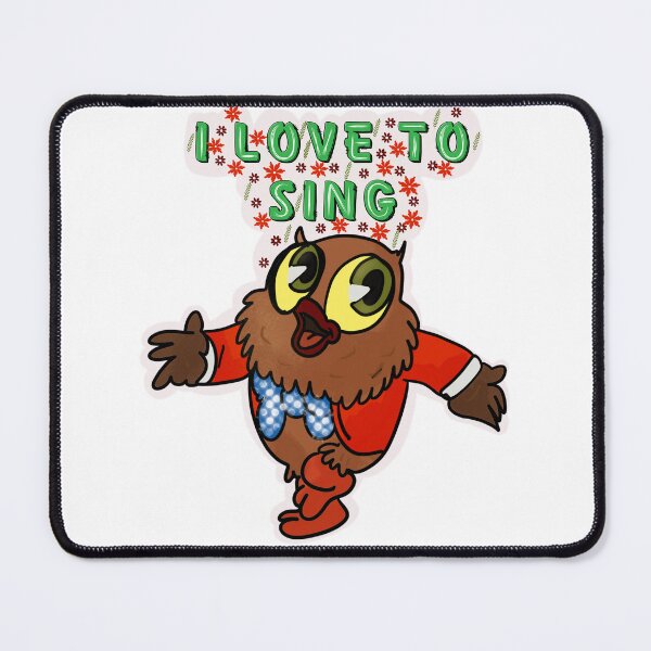 Item preview, Owl Jolson | I Like to Sing | Vintage Cartoon Inspired Design designed and sold by AnnanArt.