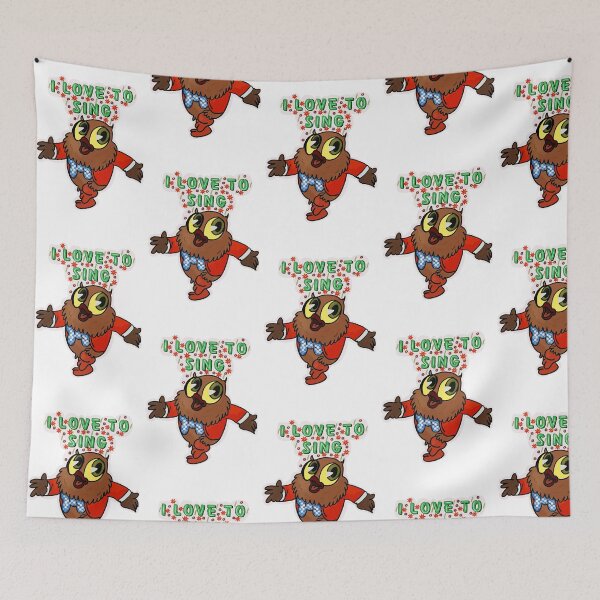 Item preview, Owl Jolson | I Like to Sing | Vintage Cartoon Inspired Design designed and sold by AnnanArt.