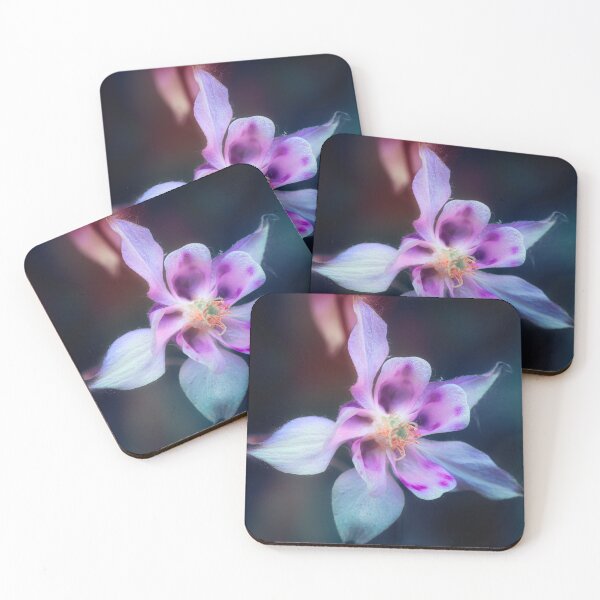 Item preview, Aquilegia Flower Macro with Dreamy Colors designed and sold by RastislavS.