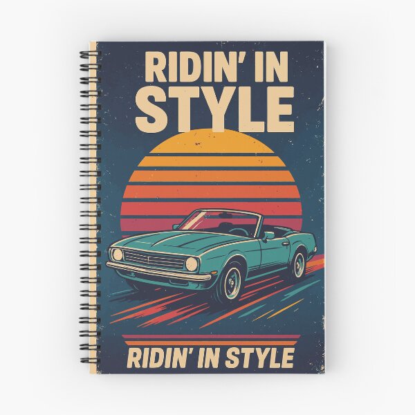 Item preview, Ridin’ in Style Retro Car Vintage Poster designed and sold by Pixel-Up.