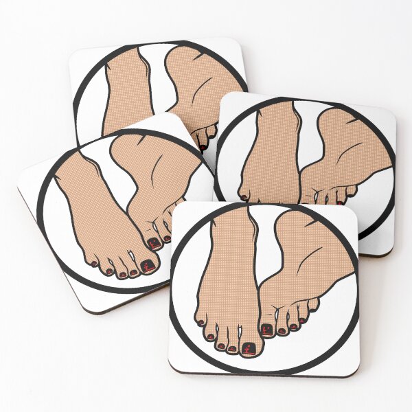Item preview, Feet Badge designed and sold by SolefulStickers.