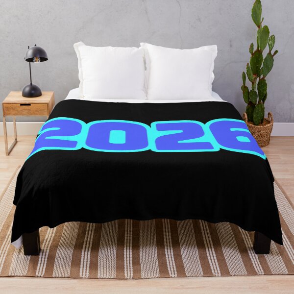 Item preview, 2026, Bold Blue Outline Typography designed and sold by Memes N Lore .