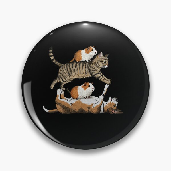 Item preview, Funny Animal Yoga Stack Cat Dog designed and sold by TeeARTHY.