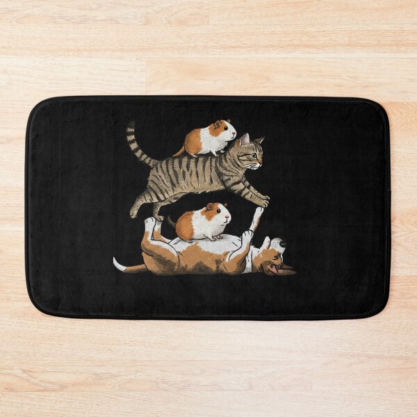 Item preview, Funny Animal Yoga Stack Cat Dog designed and sold by TeeARTHY.