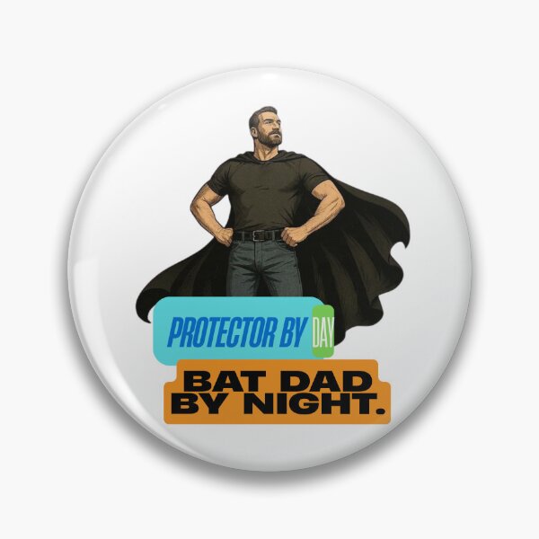 Item preview, Protector By Night, Bat Dad By Night.  designed and sold by CreationsKel.
