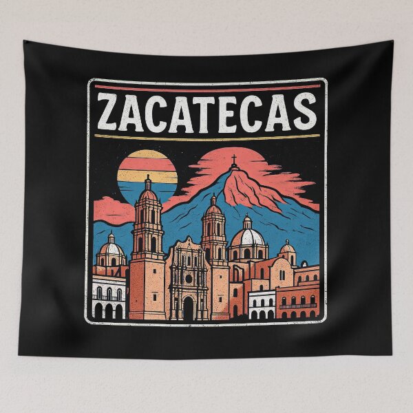 Artikelvorschau, Vintage Zacatecas Mexiko-Reise entworfen und verkauft von TeeARTHY.