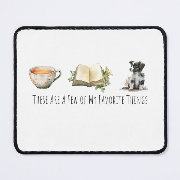 Item preview, My Favorite Things: Coffee Books and Puppies designed and sold by Rich Summers Art.