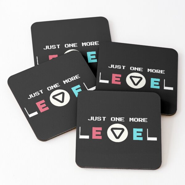 Item preview, Gamer Apparel – “Just One More Level” Funny Video Game Quote designed and sold by tombat24.