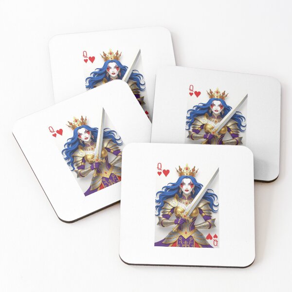 Item preview, Queen of Hearts Reimagined: The Sovereignty of War and Art designed and sold by thomashummelgen.