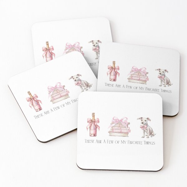 Item preview, Mis cosas favoritas: Libros de vino rosado y cachorros designed and sold by Rich Summers Art.