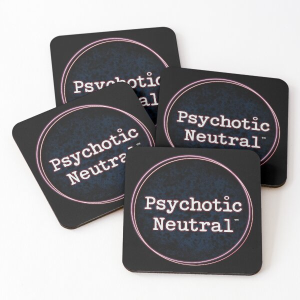 Item preview, Psychotic Neutral -dark design designed and sold by AmericanArtLLC.