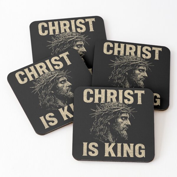 Item preview, Christ is King | Christian Metal Grunge Streetwear Fashion | Faith Based Apparel designed and sold by Blood Washed Apparel.