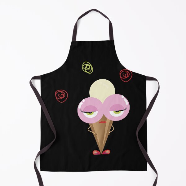 Item preview, The Silly Miss Ice Cream Has No Idea At All designed and sold by MilabArt.