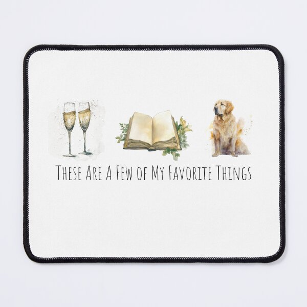 Item preview, My Favorite Things: Wine Books and Dogs designed and sold by Rich Summers Art.