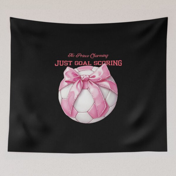 Item preview, No Prince Charming Just Goal Scoring Women Football designed and sold by WhackingTax.