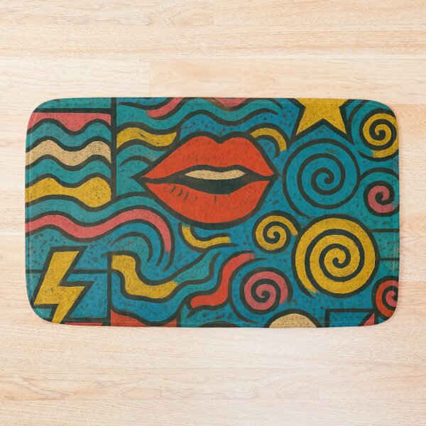Item preview, Abstract Pop Art Lips Retro Funky Design designed and sold by Pixel-Up.