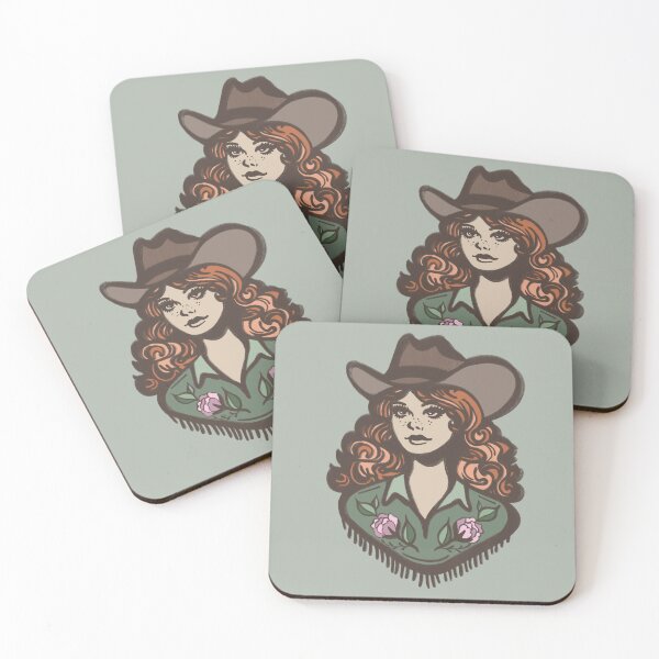 Item preview, Floral Western Cowgirl 1 designed and sold by elianaraeart.